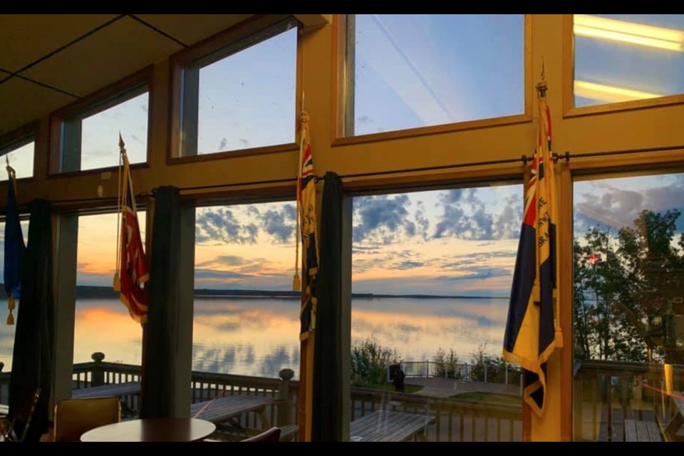 The view from the Lac La Biche Legion never gets old — but the building could do with a freshen-up, say McGrane Branch officials who are hoping Lac La Biche County councillors change their minds on a funding request.     Image supplied.