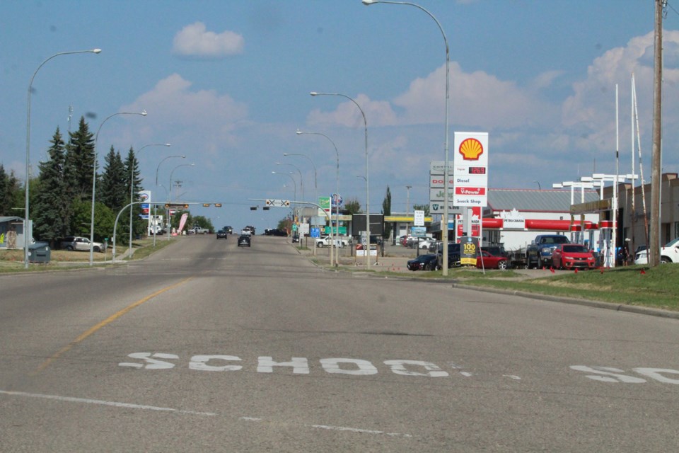 This portion of Main Streets western limits up to the 103 Street intersection will be under construction starting this week.