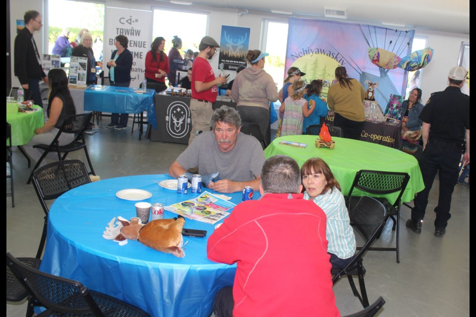 The Lac La Biche Region summer kick-off event was held inside the lakeside Community Facility on the Churchill Provincial Park causeway.