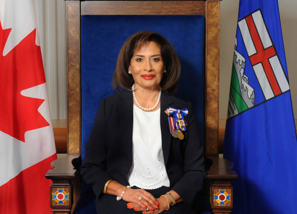 Lieutenant Governor of  Alberta Salma Lakhani