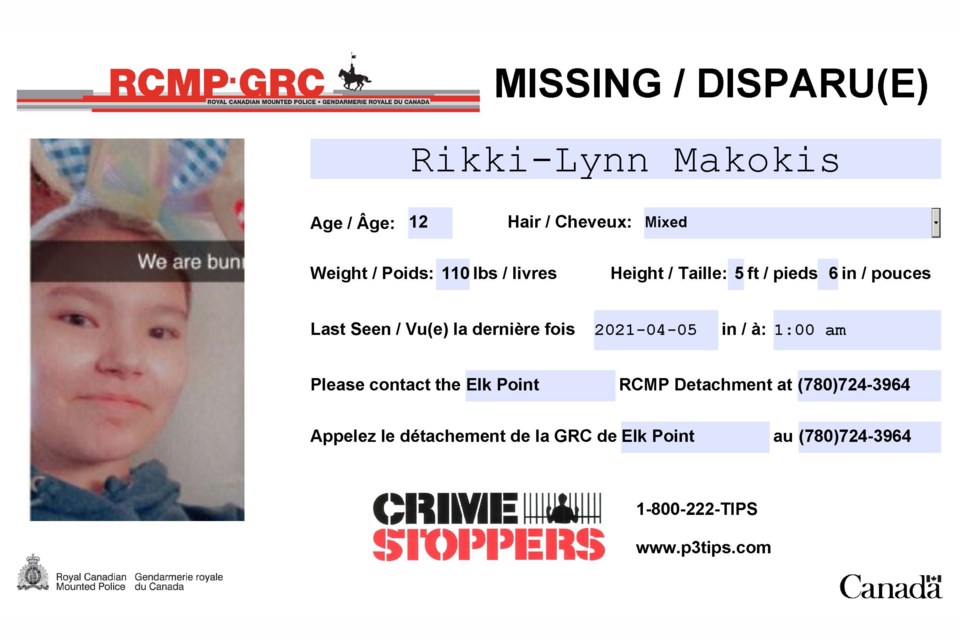 Makokis Missing Person Poster