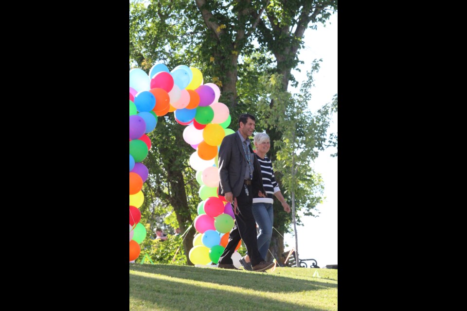 Omer Moghrabi and his wife Bev have been regular fixtures at many area events over the last several years. The outgoing mayor thanked his wife for her support, and said the special engagements, events and visits have been a great part of his role as mayor.