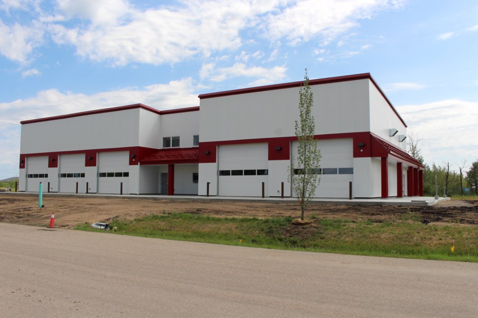 The MD of Bonnyville is anxiously waiting for the fire halls to be completed in Ardmore and Fort Kent. Photo by Robynne Henry.