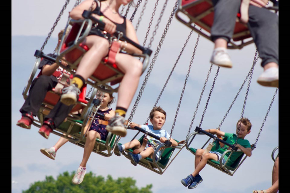 Midway fun swings into to the community Saturday