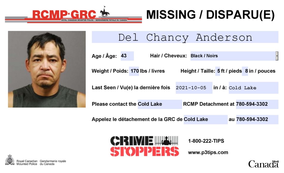 Missing Poster - Anderson 