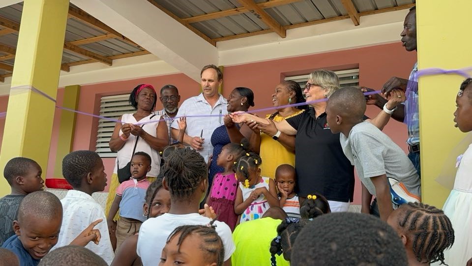 MD of Bonnyville Reeve Barry Kalinksi (pictured middle) has been able to return to Canada after being stranded in Haiti for several weeks.