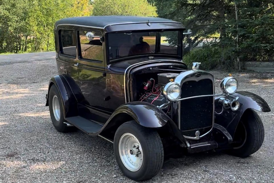 Police are looking for an antique truck reportedly stolen from a property in Lottie Lake.