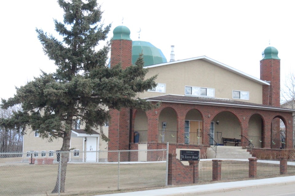 The Al Kareem Mosque in Lac La Biche is the central gathering for the area's Muslim Lebanese families.