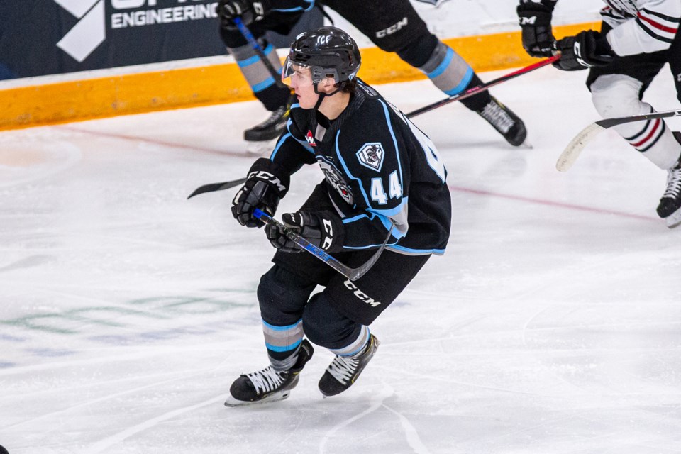 Owen Boucher, whose hometown is St. Paul, is playing with the Winnipeg Ice in the WHL.