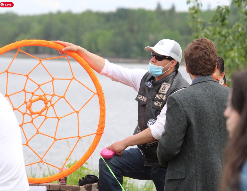 orange dreamcatcher