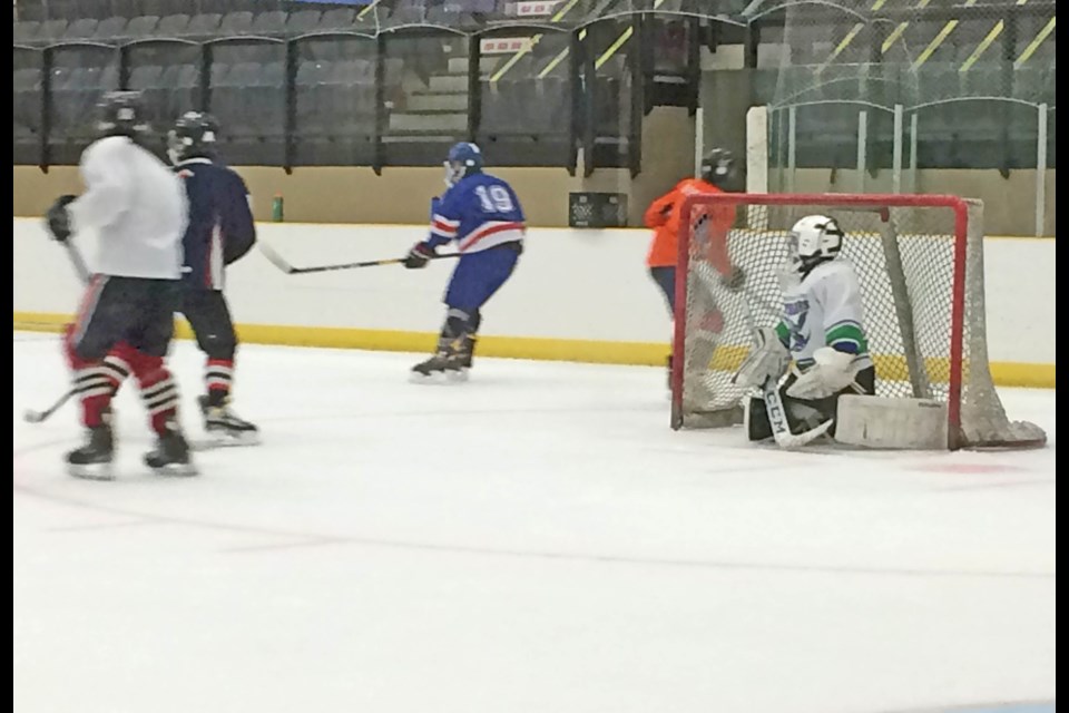 This image is from conditioning sessions held last September in the Bold Center. Skill sessions are slated to hit the ice starting this week for all ages of Lac La Biche Minor Hockey. 