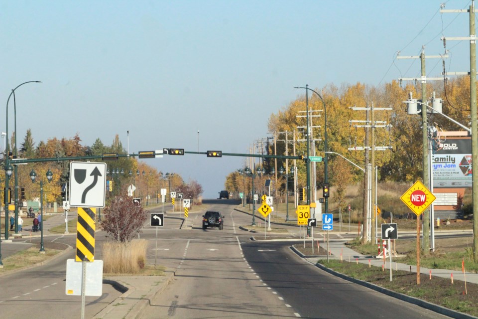 A busy Beaver Hill Road intersection on October 7 now has new traffic signals operating. County officials say the new lights will accommodate anticipated economic growth and traffic patterns in the area.