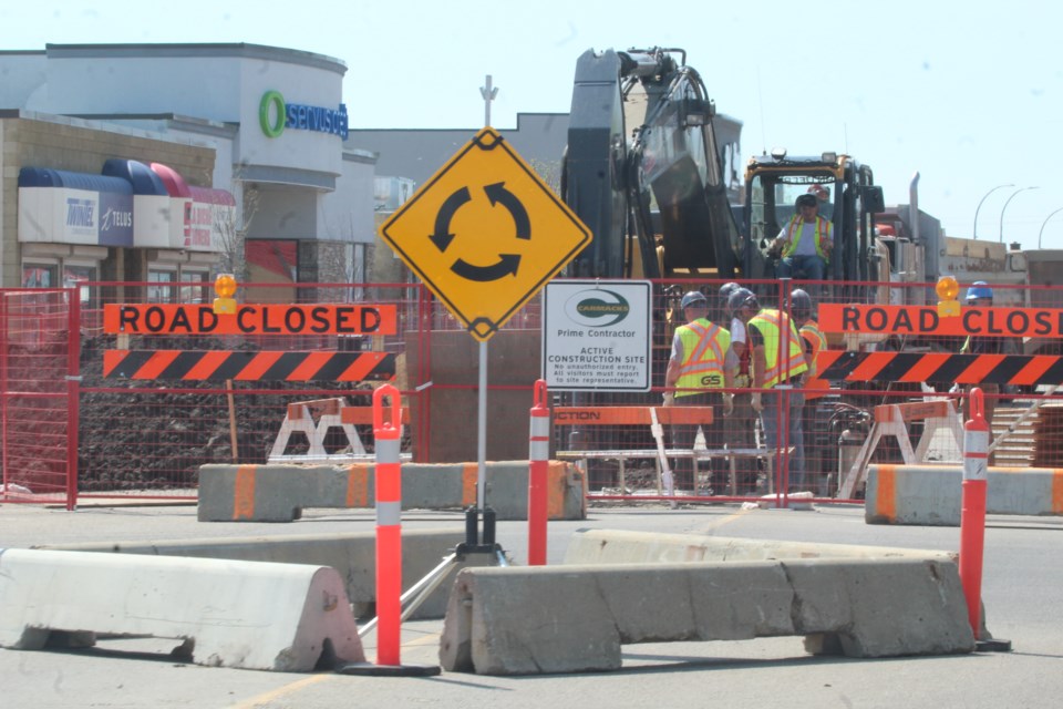 A large portion of the Lac La Bcihe downtown has been barricaded  to traffic since May 1. Some local business representatives are expressing frustrations, while some remain hopeful.