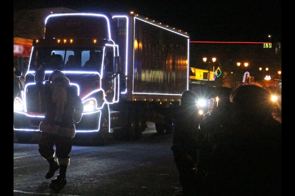 Santa will be in Lac La Biche for the Light up the Night parade on December 1.