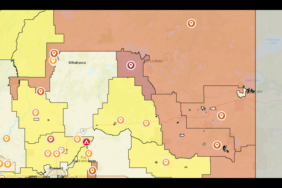 Fire band and fire restrictions are in effect across much of the Lakeland due to dry conditions.