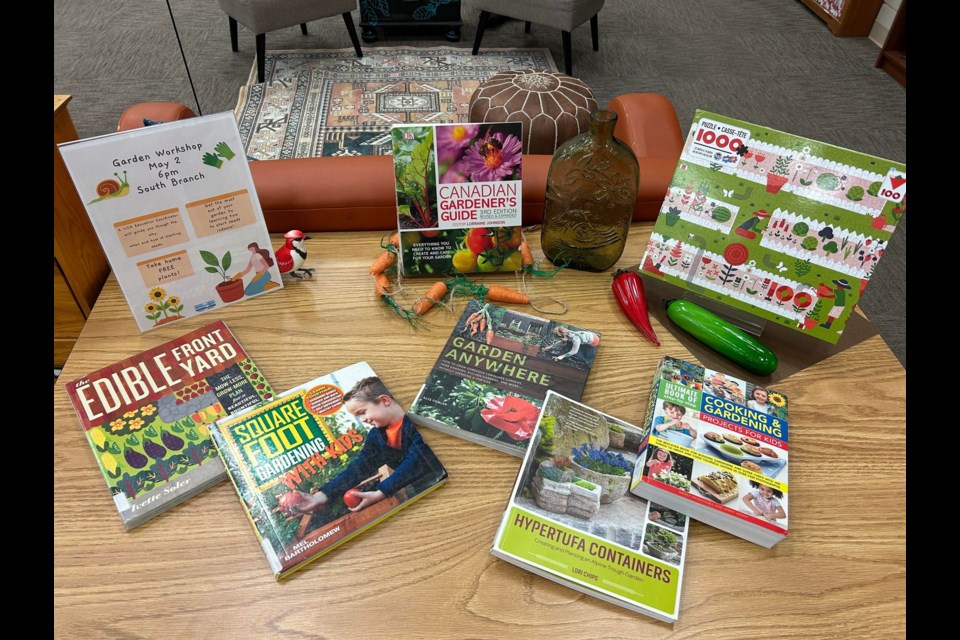 The Cold Lake Library is running a seed exchange this spring and has several other resources available. 