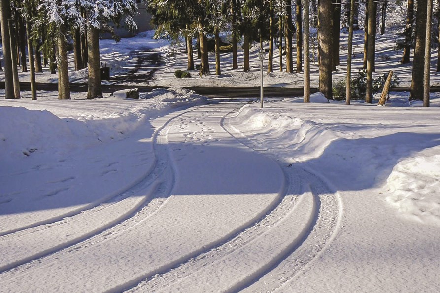 snow driveway