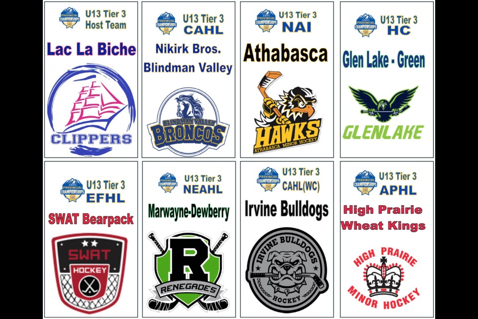 The Lac La Biche U13 Clippers are hosting Provincials this weekend. Tier 3 U-13 teams from across the province will be taking over the Bold Center ice from March 23-26.