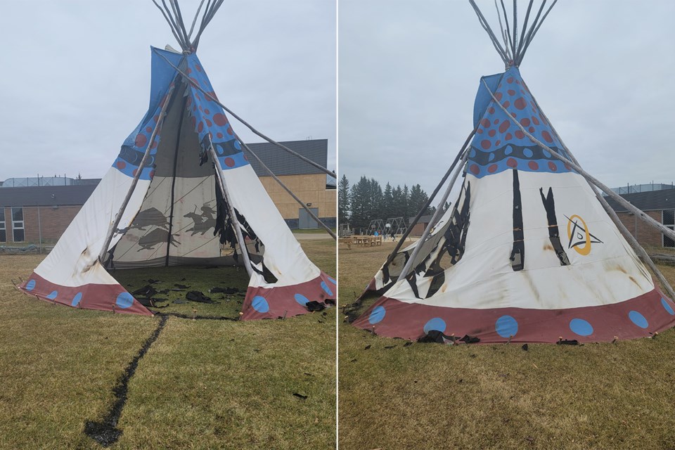 teepee damage