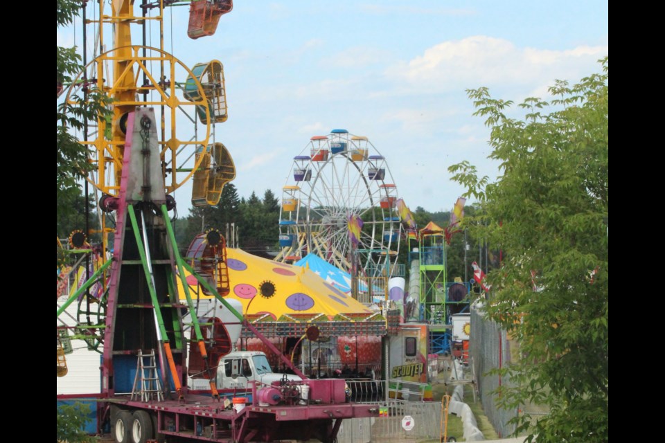 A cloud of bear spray shut down the Summer Days midway earlier than expected on Saturday night. RCMP have charged two youths