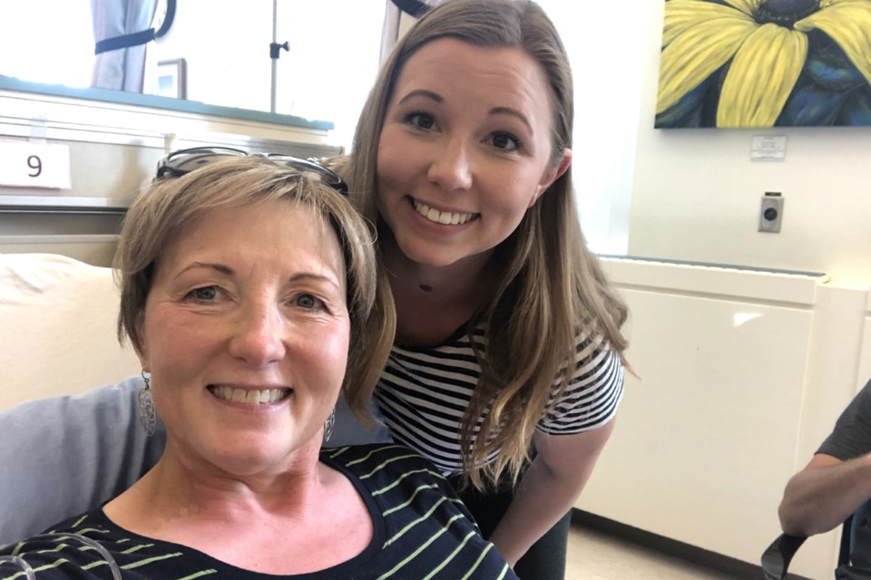 Sheila Kitz is pictured with her daughter, Kassandra.