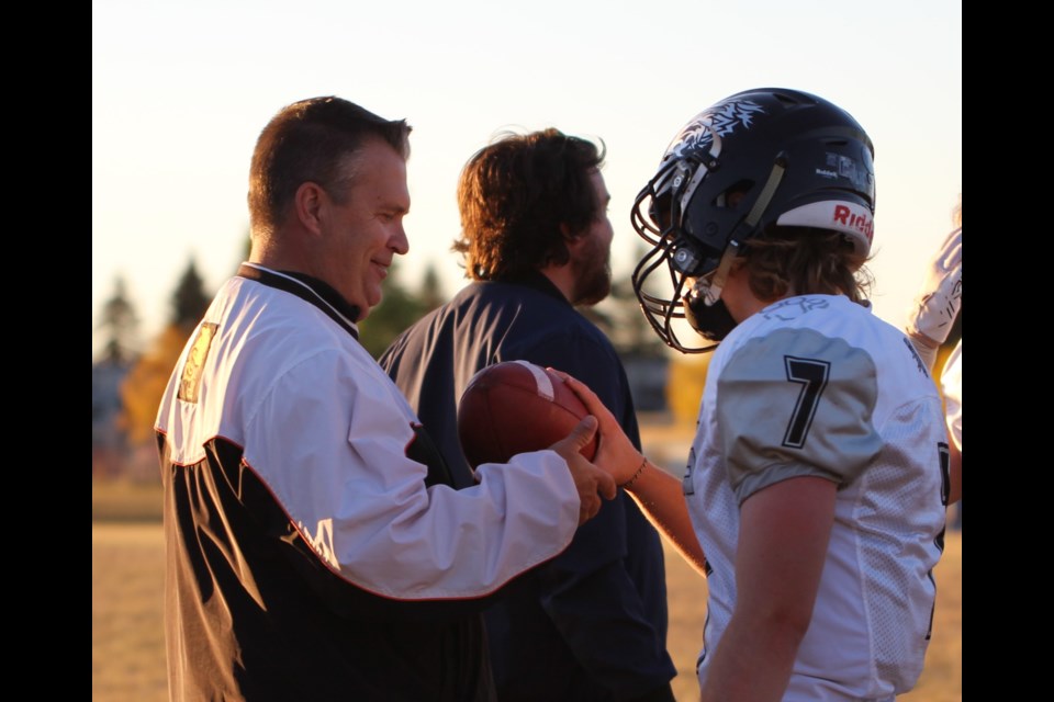 St. Paul Lions head coach Mark Tichkowsky has been named this year's Tier IV Coach of the Year.