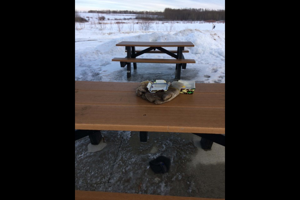 Things left behind.