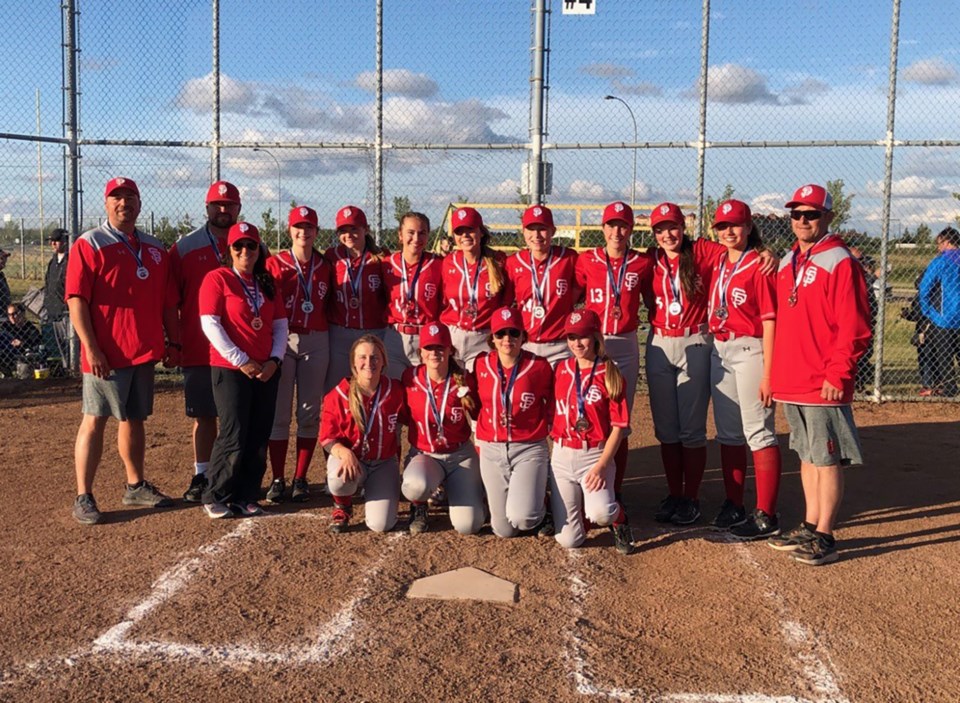 U16 girls softball provincials