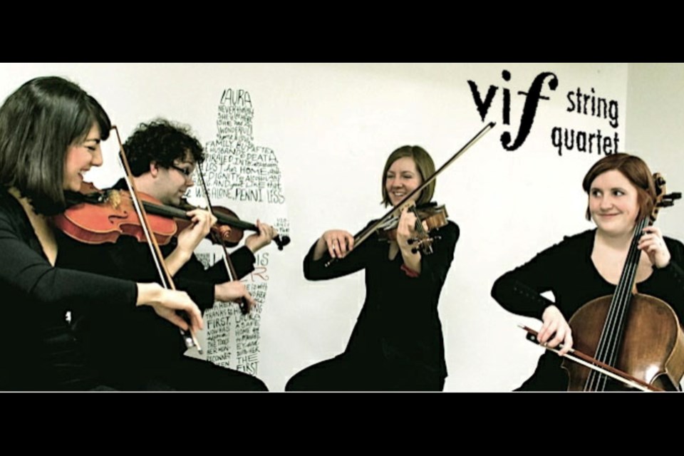 VIF Sting Quartet will be at the La La Biche Mission on December 3.