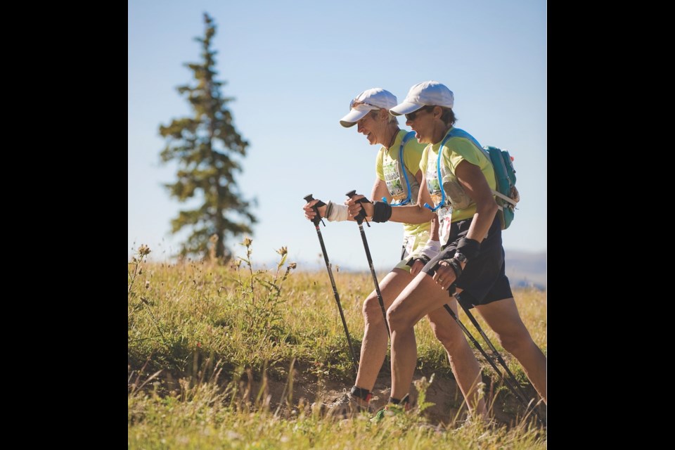 Walking with the assistance of poles takes less toll on the body, can burn more calories and helps with balance, says a local fitness expert.