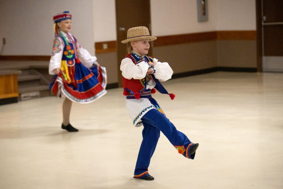 The St. Paul Ukrainian Dance Club had some of its dancers performs on Jan. 11 at the Ashmont Malanka celebration.