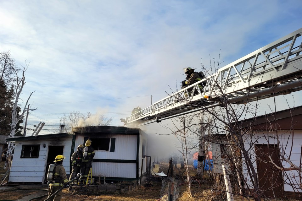 St. Paul Fire Department responded to a structure fire, Sunday morning.