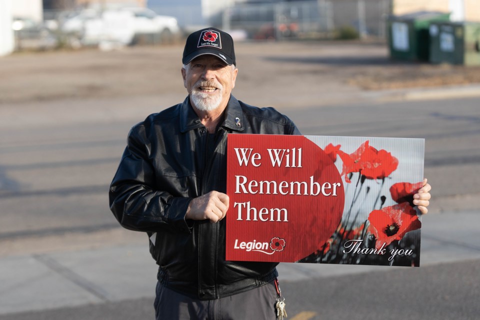 Yard signs are available for purchase through the St. Paul Legion.