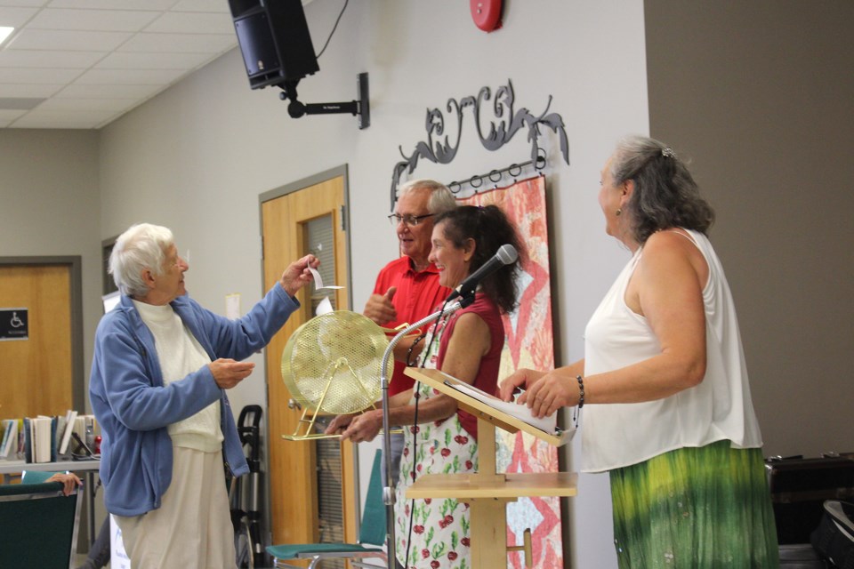 A barbecue held at the Lac La Biche Heritage Society brought seniors together.