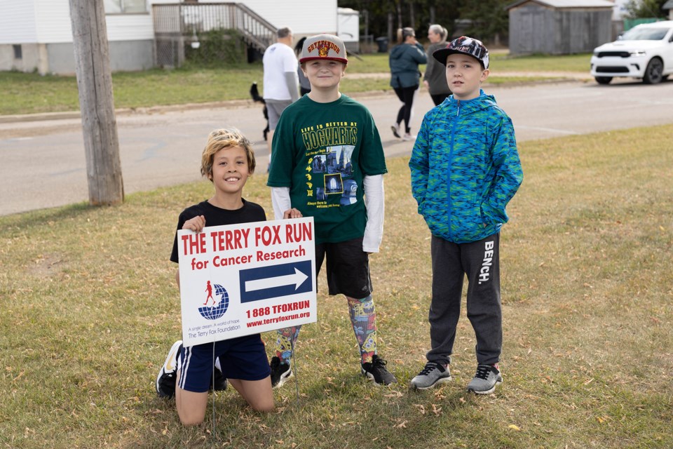 Past participants take part in the Terry Fox Run in St. Paul. The event is once again set for the third Sunday of September.