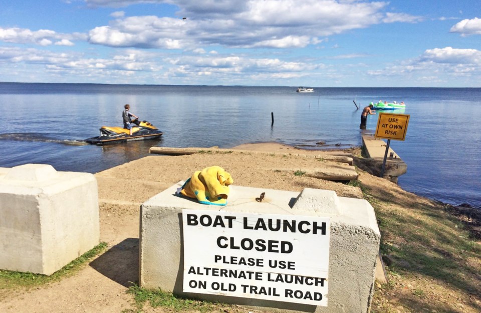 whitesands boat launch