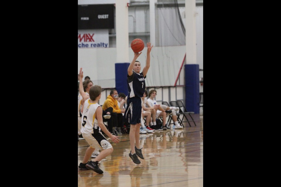JAWS student Zach Cunningham was a 'call-up' to play in the JV team's final game of the non-league jamboree on Saturday