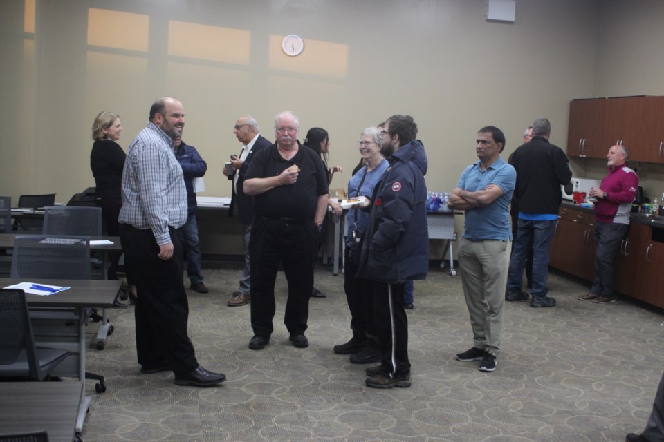 Municipal staff at Wednesday night's Budget 2024 open house out-numbered residents by more than a 5:1 ratio. County administrators and councillors hope for more public engagement as the process continues.