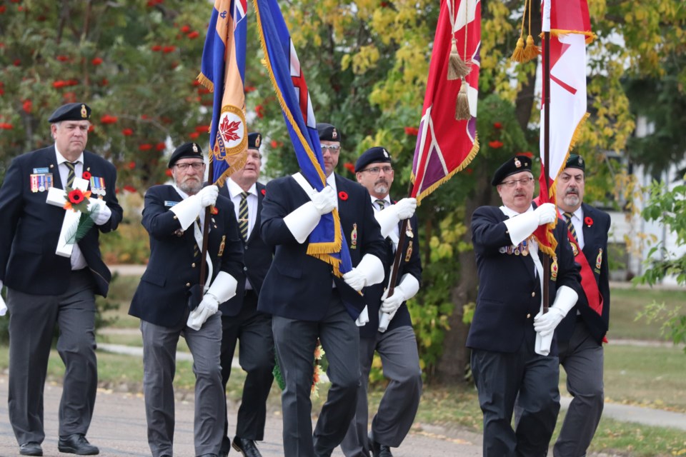 The St. Paul Royal Canadian Legion Branch 100. whose patron and sponsor is Queen Elizabeth II, mourned the passing of the Queen on Sept. 19, 2022.