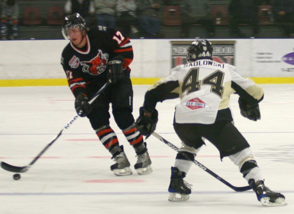 Pontiacs played a close game against the Bobcats on Sept. 11.