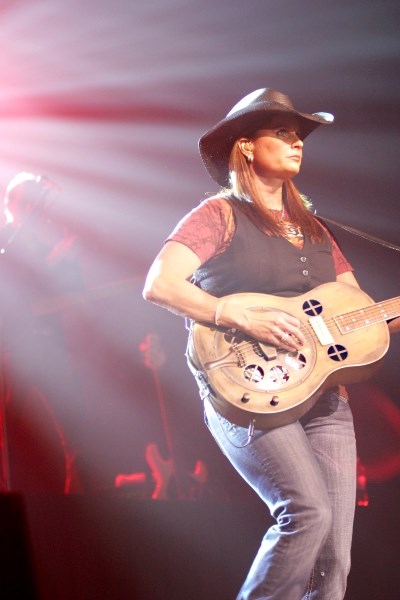 Terri Clark performs at the Centennial Centre on Friday.