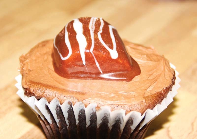 Try dipping marshmallows in chocolate to create cupcakes that look like a box of chocolates.