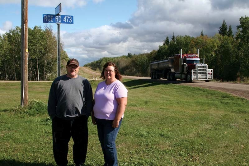 Dupres Road neighbours Lindsay Untereiner and Ruth Poirier appeared before MD of Bonnyville council last week telling councillors how upset they and several neighbours are