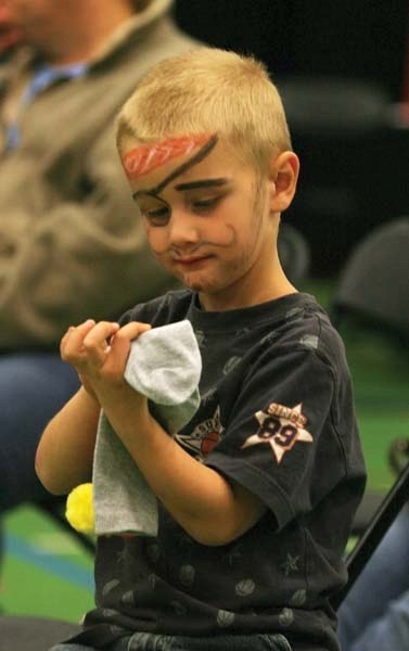 Children were treated to face painting and given the chance to create crazy sock puppets at Bonnyville&#8217;s first Art Days event this past weekend.