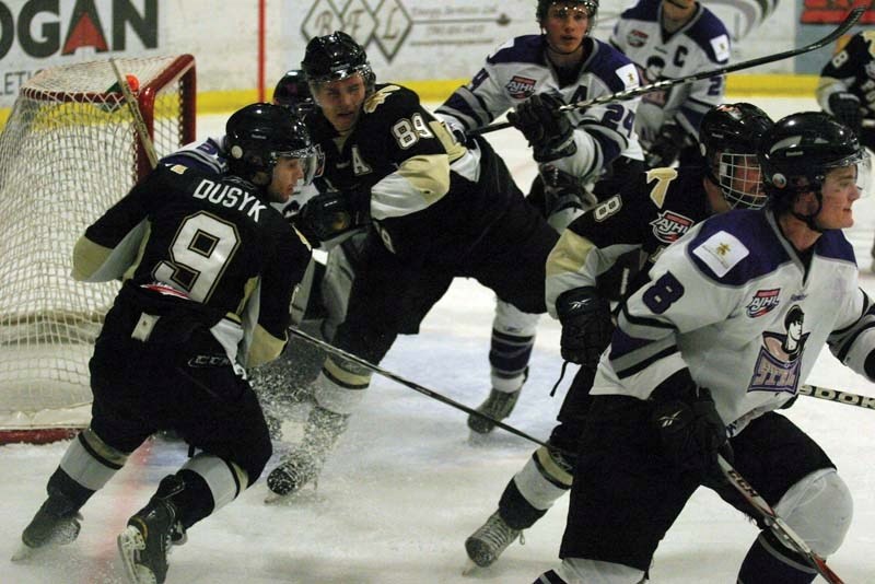 After the holiday break, the Bonnyville Jr. A Pontiacs lost in Spruce Grove to the Saints on Jan. 4 before bringing the action back home and beating the St. Albert Steel 6-2