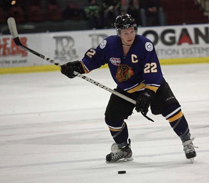 With co-captain Kevin Carthy out of the lineup last week, Bonnyville Jr. A Pontiacs assistant captain Blake Leask wore the captain&#8217;s &#8216;C&#8217; in the game against 