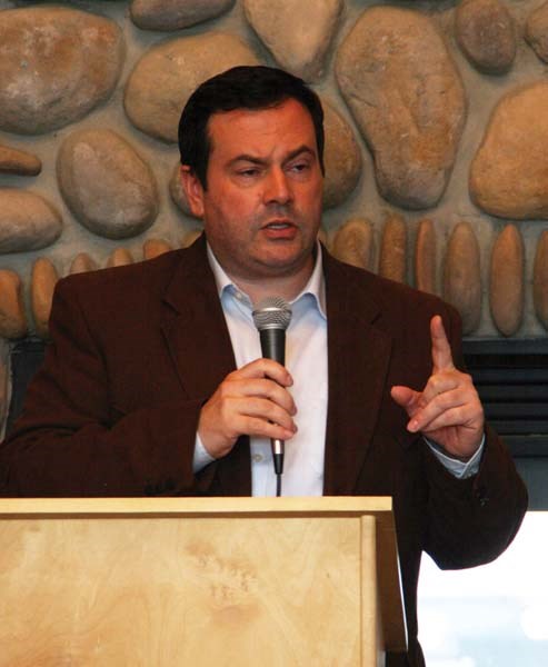 Minister Jason Kenney visited Bonnyville to discuss changes to immigration policy.
