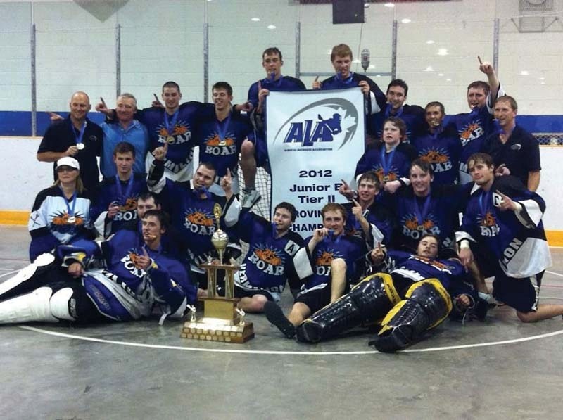 Two local lacrosse players helped the Vermillion Roar win provincial gold.