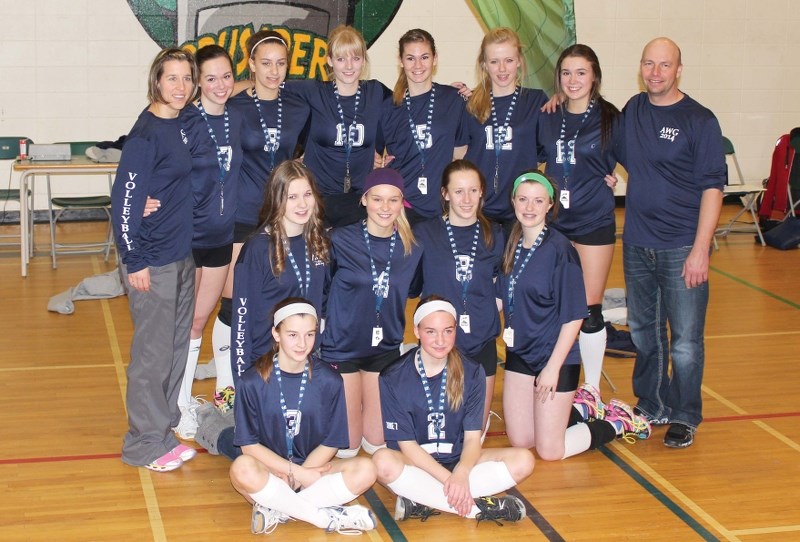 The Zone 7 girls team took home silver medals from the Alberta Winter Games in Banff and Canmore earlier this month.