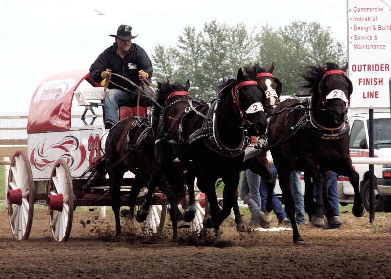 For the first time ever the Bonnyville Pro Rodeo and WPCA Chuckwagon Championships ran together in the same weekend. Thounsands packed the Bonnyville rodeo grounds from July